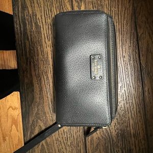 Kate spade black wristlet